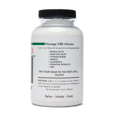 19 oz. Of Spazazz CBD Infused Passage Calm Crystals - WaterTrendsStore - 4158
