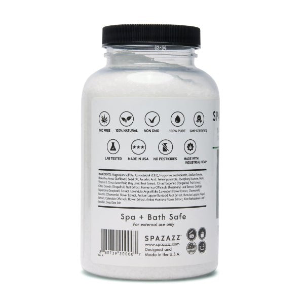 19 oz. Of Spazazz CBD Infused Passage Calm Crystals - WaterTrendsStore - 4158