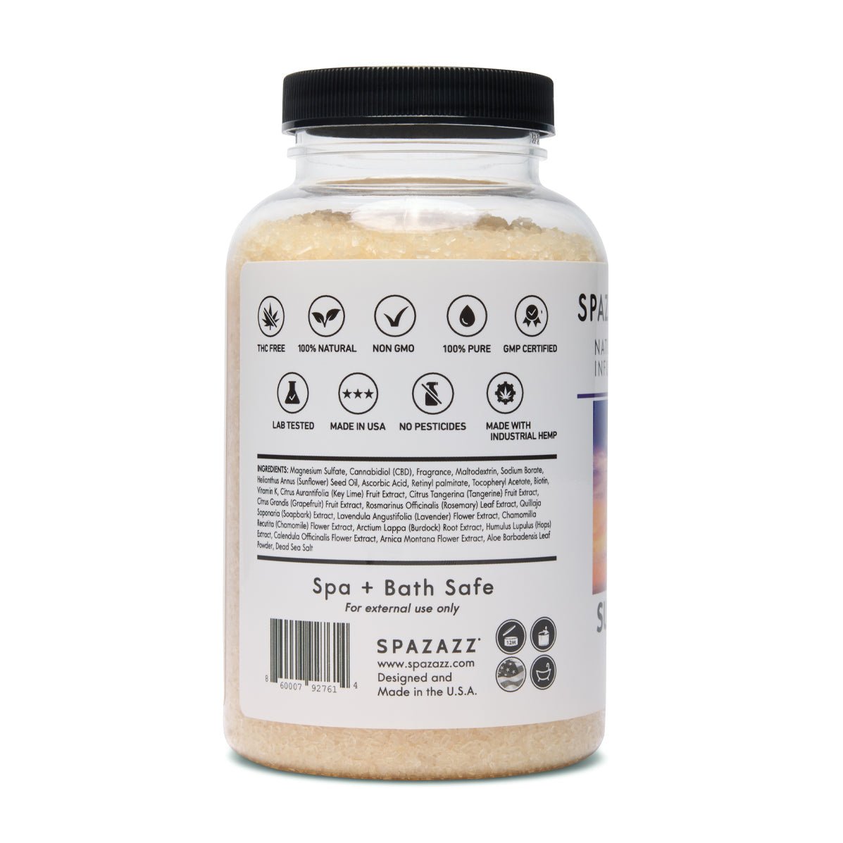 19 oz. Of Spazazz CBD Infused Sultry Allure Crystals - WaterTrendsStore - 4161