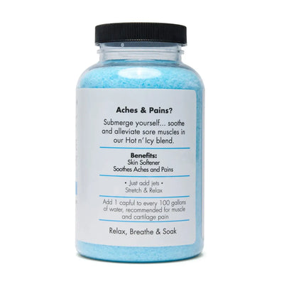 19 oz. Of Spazazz Muscle Therapy Hot - N - Icy Crystals - WaterTrendsStore - 4154