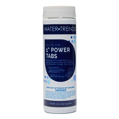 2 lbs. Of WATER TRENDS 6 - in - 1 - 1" Power Tabs - WaterTrendsStore - 566