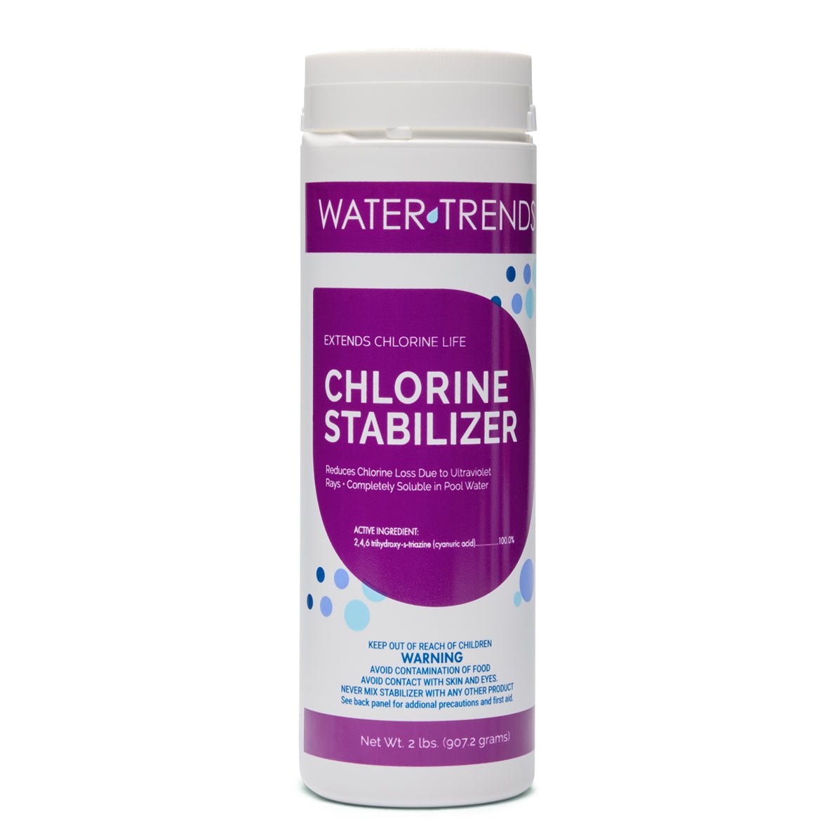 2 lbs. Of WATER TRENDS Chlorine Stabilizer - WaterTrendsStore - 558