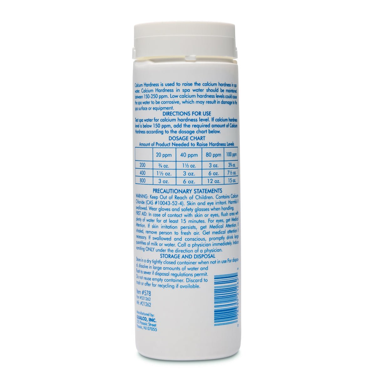 2 lbs. Of WATER TRENDS Spa Calcium Hardness - WaterTrendsStore - 578