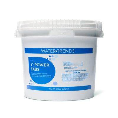 25 lbs. Of WATER TRENDS 6 - in - 1 - 1" Power Tabs - WaterTrendsStore - 568