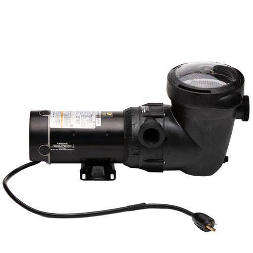 2HP 2 Speed Swimpro Pump W/ Twist Lock Cord, On/Off Switch, & Extended 2 Year Warranty - WaterTrendsStore - 9907