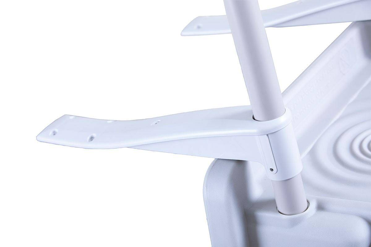 30" Fiesta Molded Stairs W/ Light & Deck Attachments - WaterTrendsStore - 978