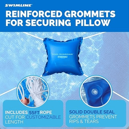 4x4 Premium Pool Pillow W/ Rope - WaterTrendsStore - 4126