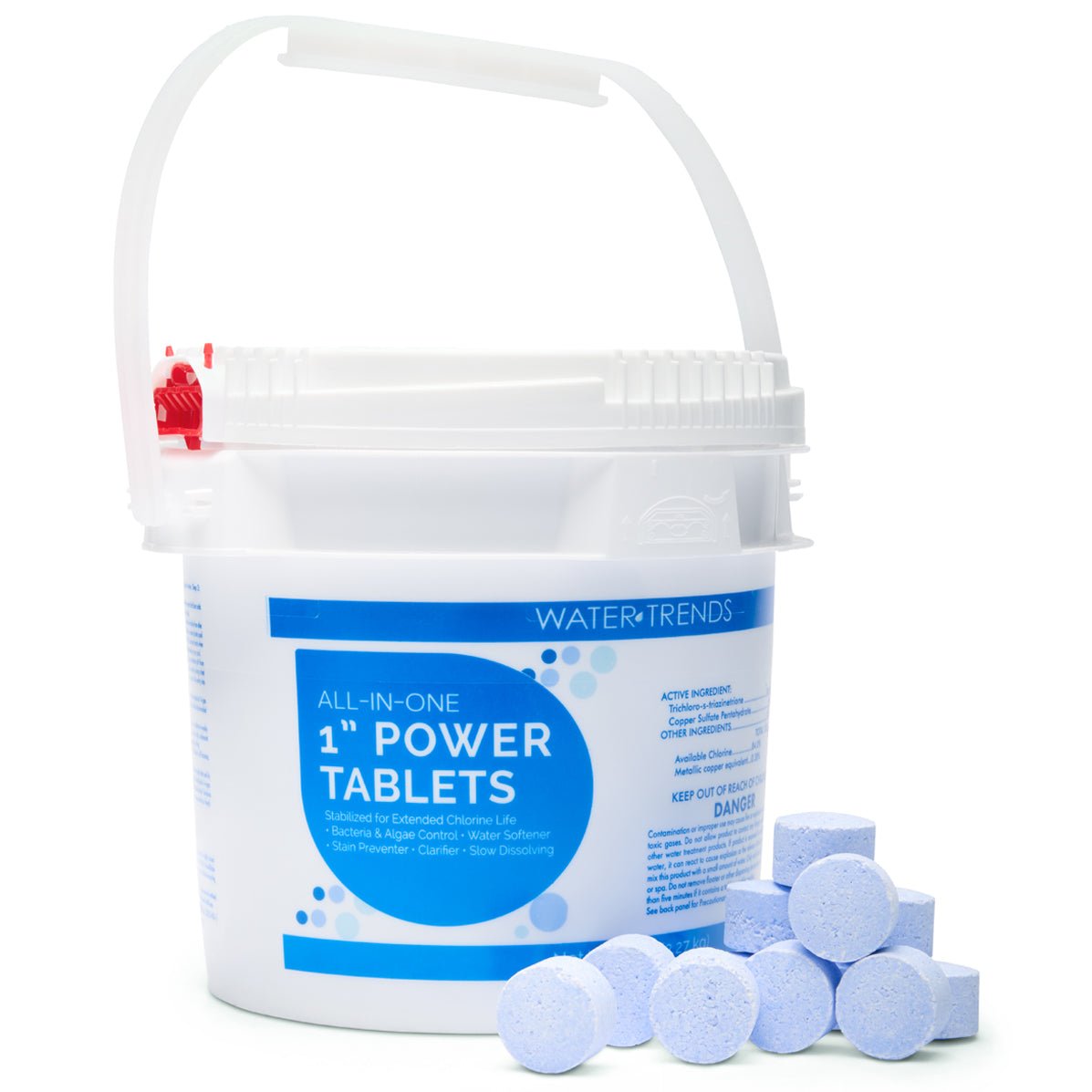 5 lbs. Of WATER TRENDS 6 - in - 1 - 1" Power Tablets - WaterTrendsStore - 567