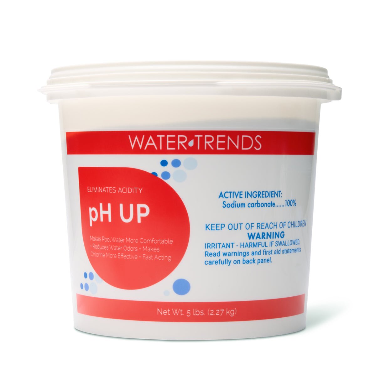 5 lbs. Of WATER TRENDS pH Up - WaterTrendsStore - 552