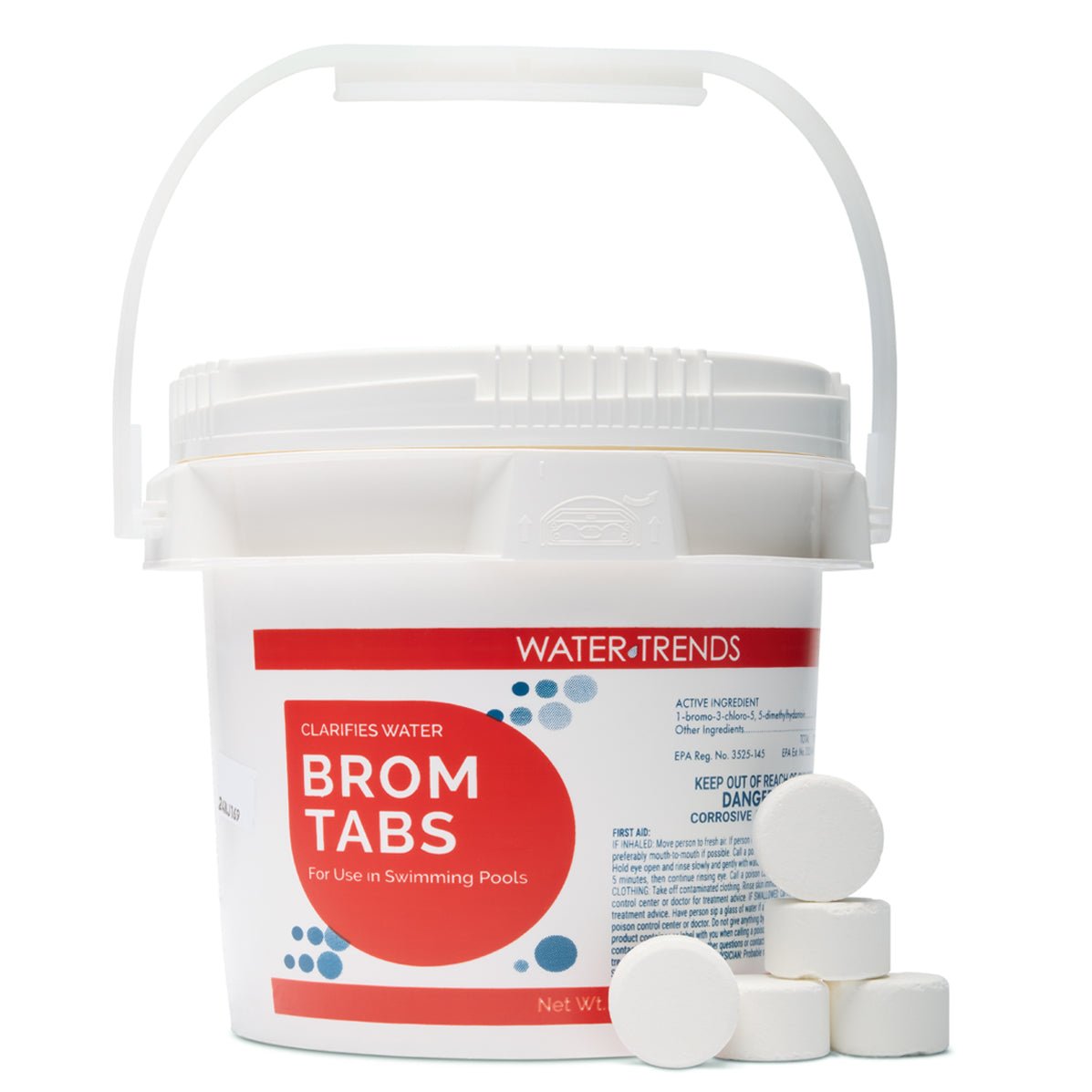 5LB Of WATER TRENDS Bromine Tabs - WaterTrendsStore - 508