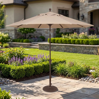 9' Classic Umbrella - Champagne - WaterTrendsStore - 29644