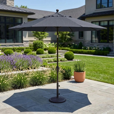 9' Classic Umbrella - Navy - WaterTrendsStore - 10588