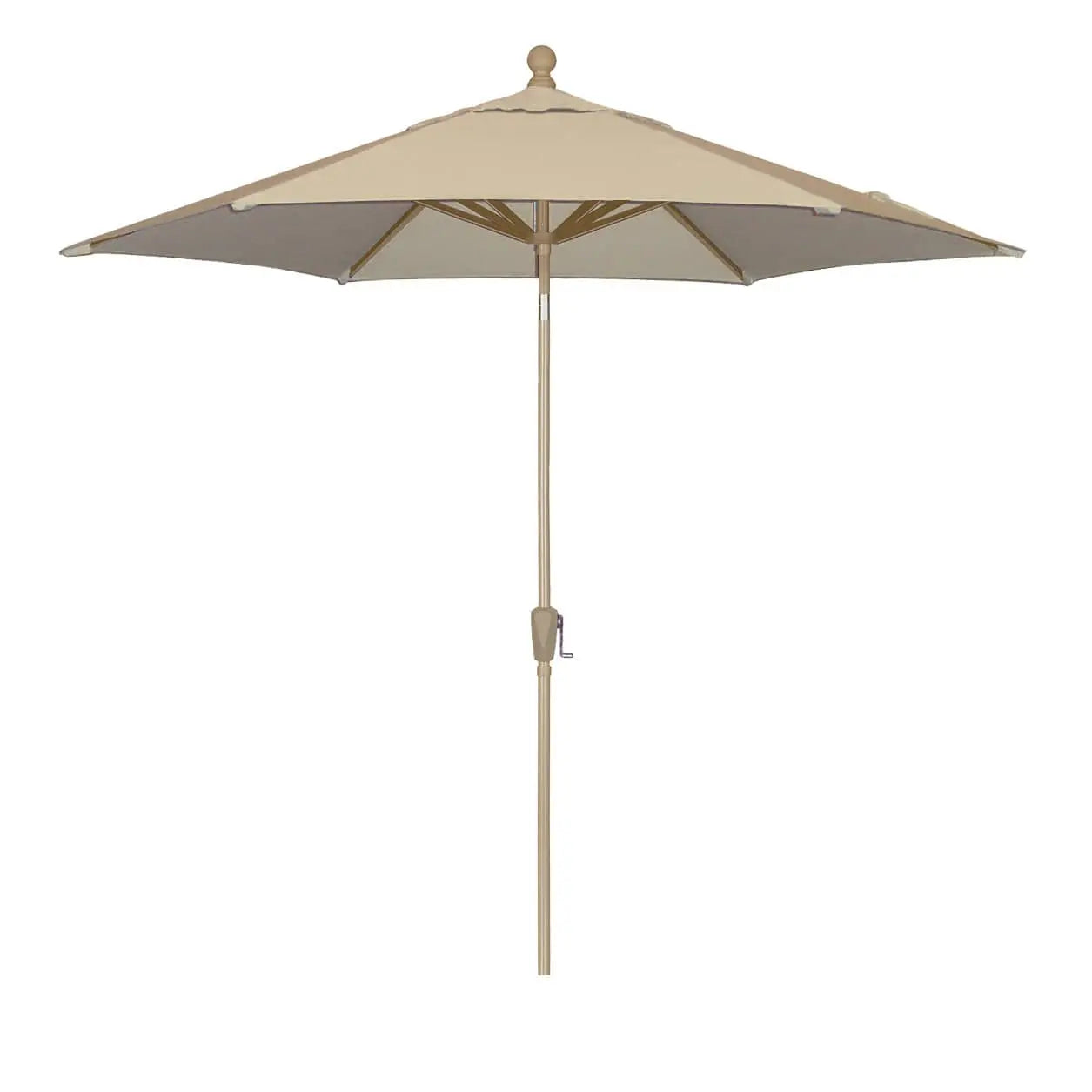 9' Push Button Tilt Umbrella - Antique Beige - WaterTrendsStore - 29095