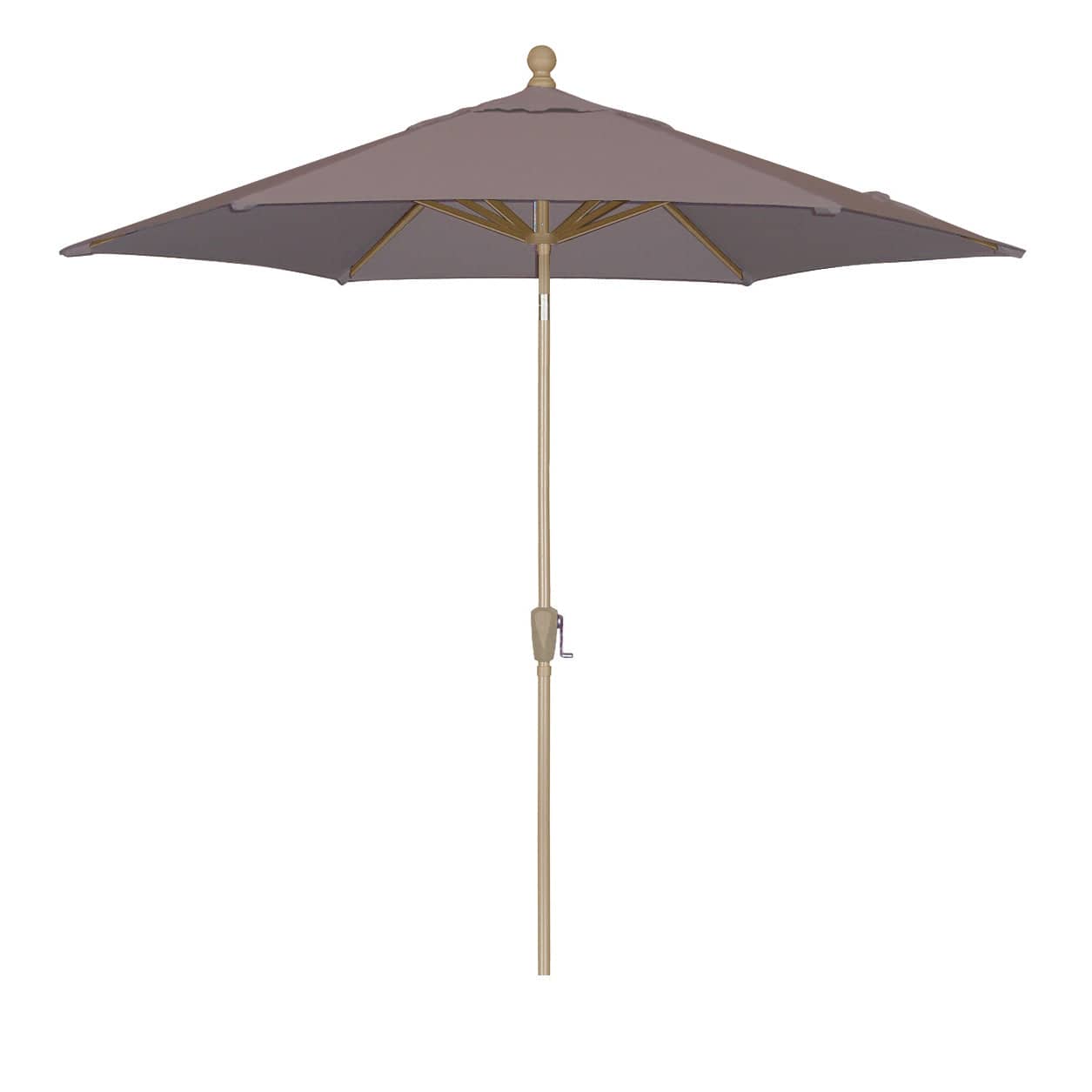 9' Push Button Tilt Umbrella - Taupe - WaterTrendsStore - 29092