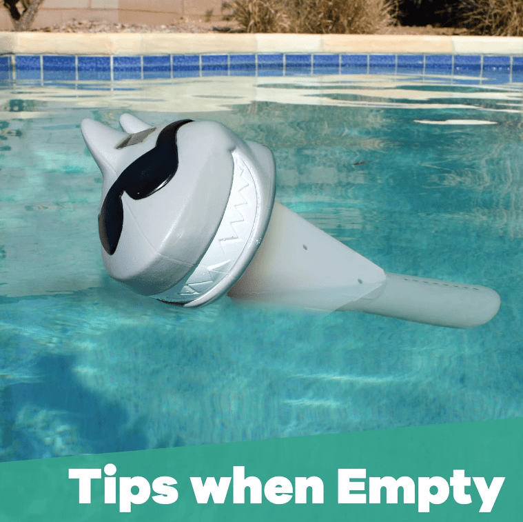 Adjustable Solar Light Up Shark Chlorinator - WaterTrendsStore - 2878