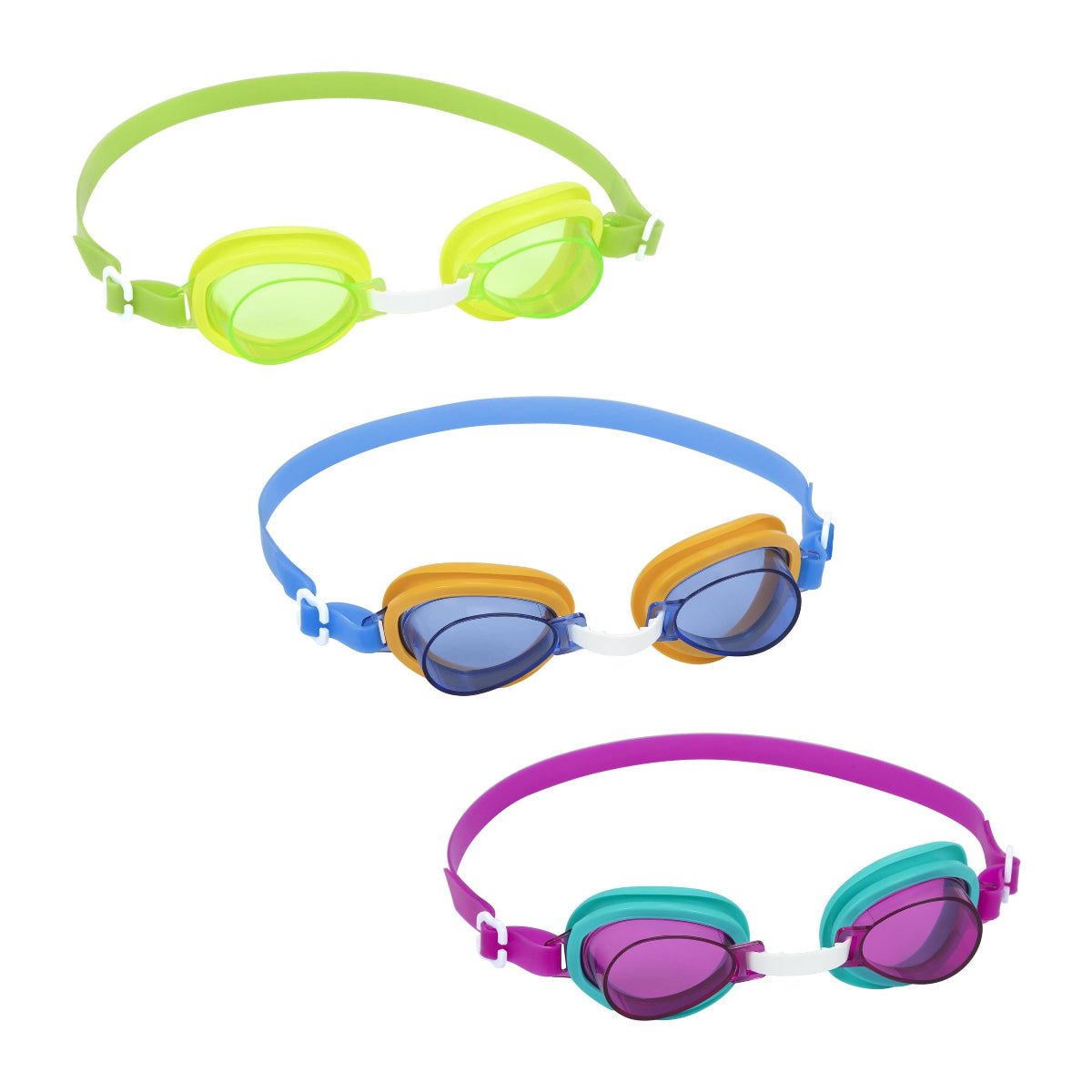 Aqua Burst Essential Goggles - WaterTrendsStore - Lime - 3150