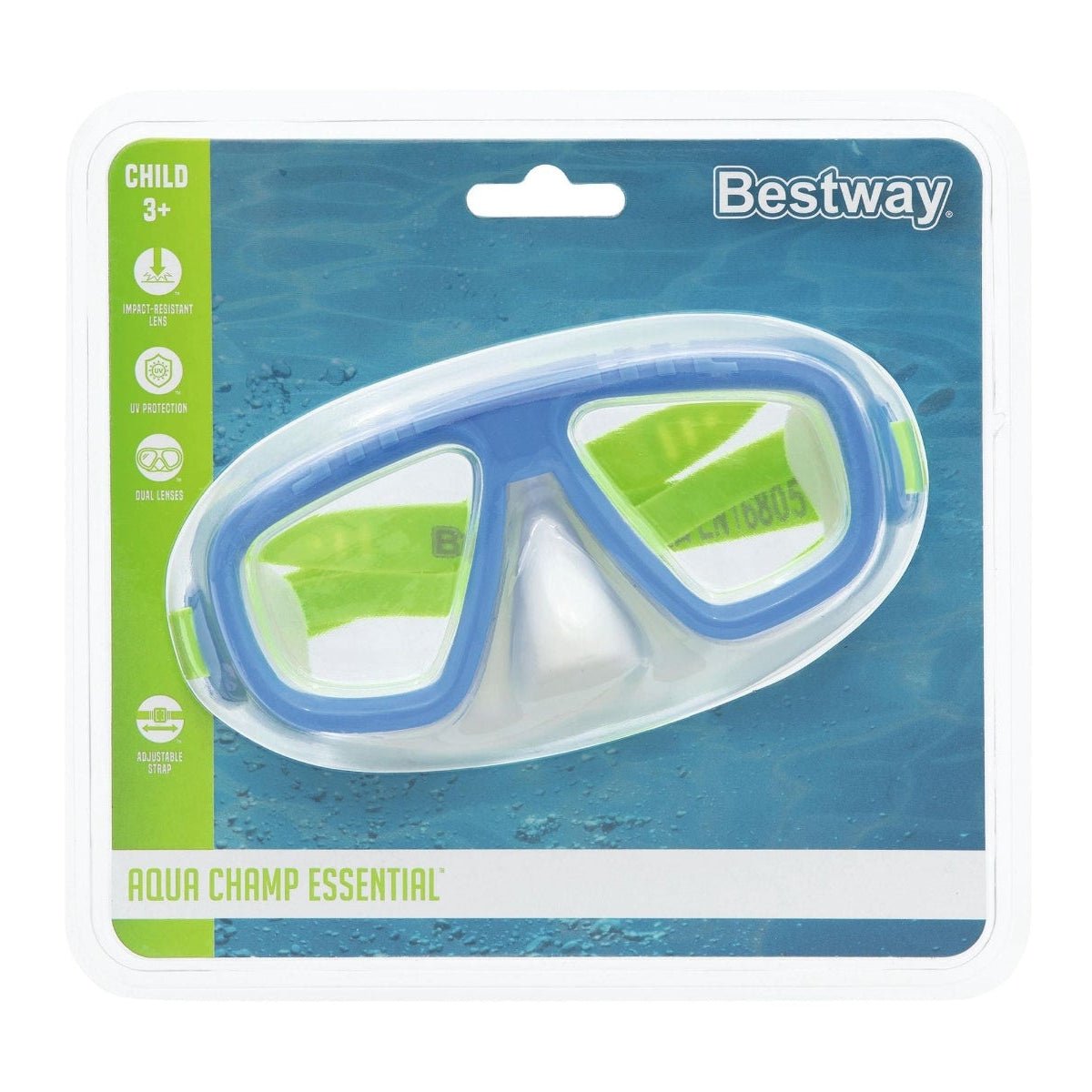 Aqua Champ Essential Mask - WaterTrendsStore - Blue - 3151