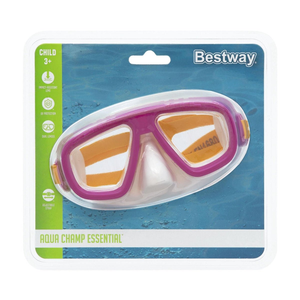 Aqua Champ Essential Mask - WaterTrendsStore - Pink - 3151