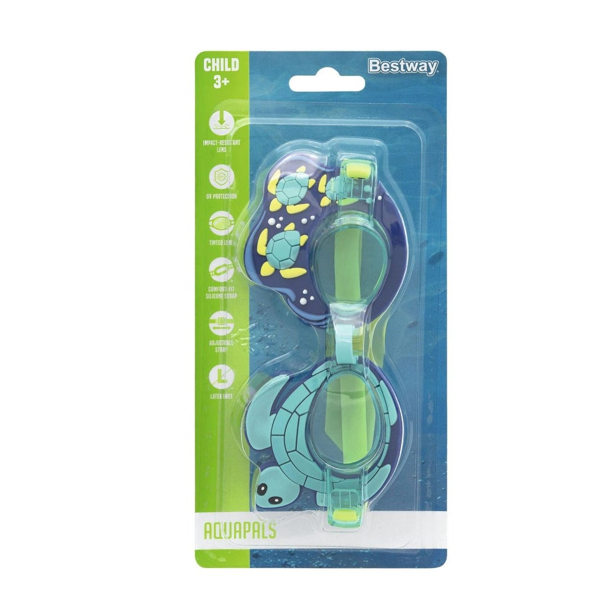 Aqua Pals Goggles - WaterTrendsStore - Turtle - 3152