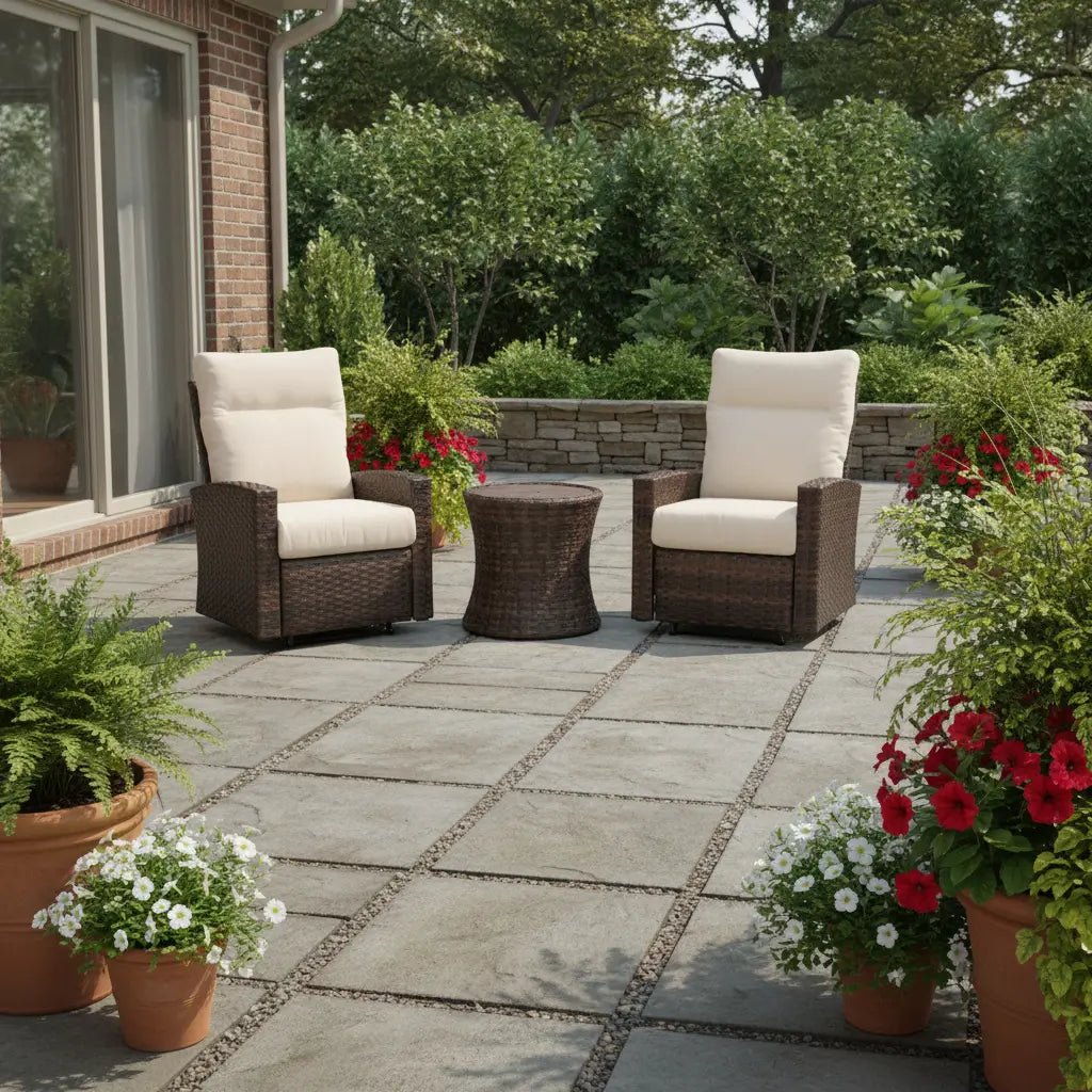 Arcadia 3 Piece Recliner Group - Dark Brown - WaterTrendsStore - 43413