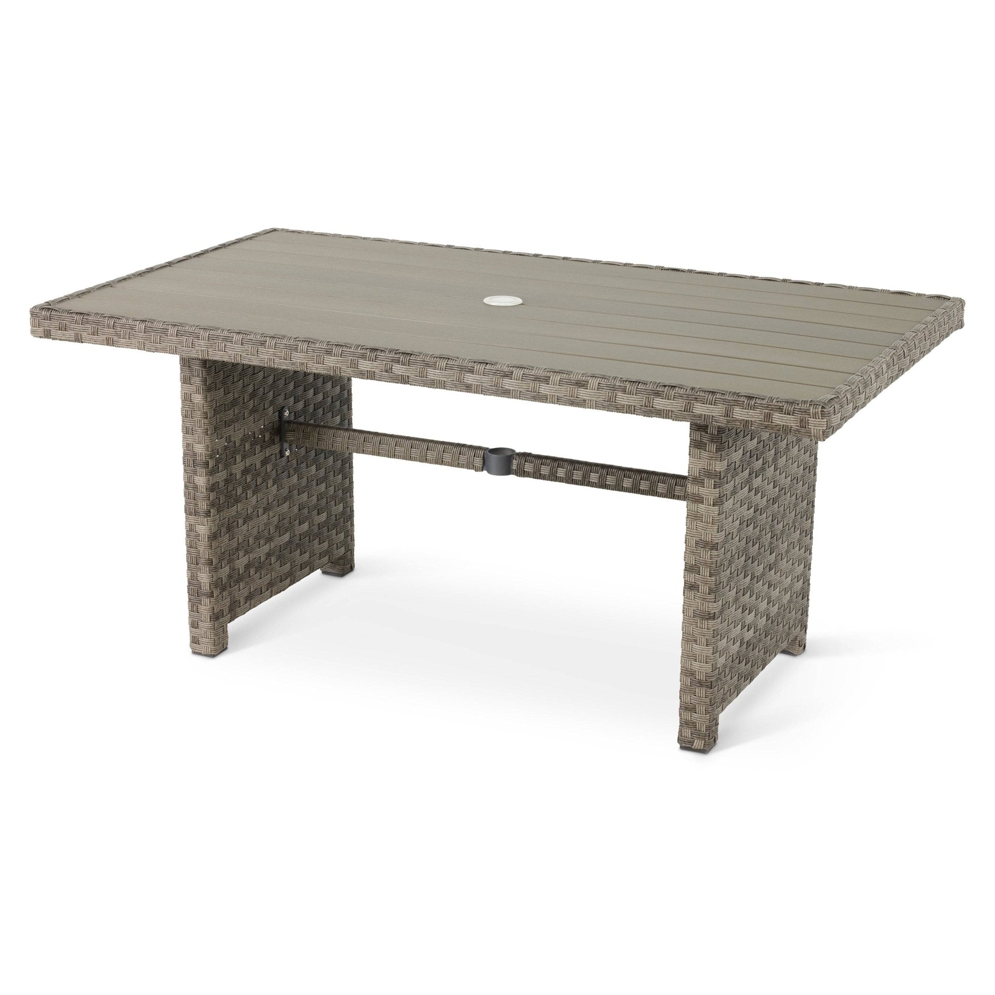 Arcadia Sectional Group - Grey - WaterTrendsStore - Conversation Table w/ (2) Cube Ottomans - $500.00 - 85921