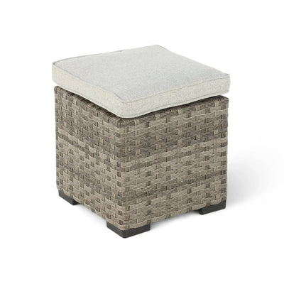 Arcadia Sectional Group - Grey - WaterTrendsStore - Conversation Table w/ (2) Cube Ottomans - $500.00 - 85921
