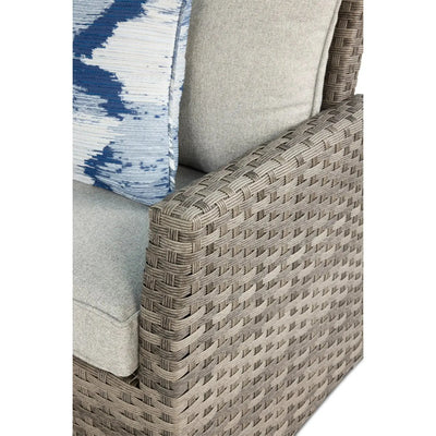 Arcadia Sectional Group - Grey - WaterTrendsStore - Conversation Table w/ (2) Cube Ottomans - $500.00 - 85920