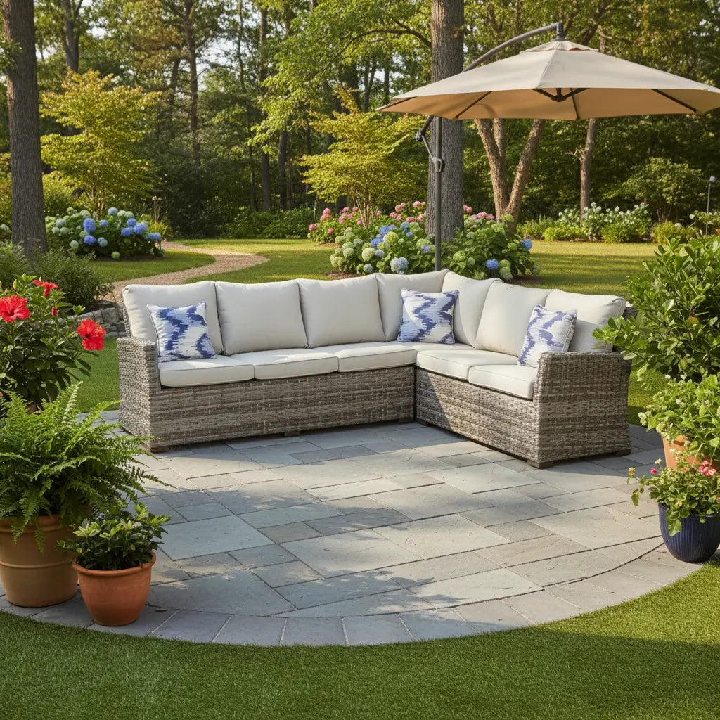 Arcadia Sectional Group - Grey - WaterTrendsStore - None - 46145