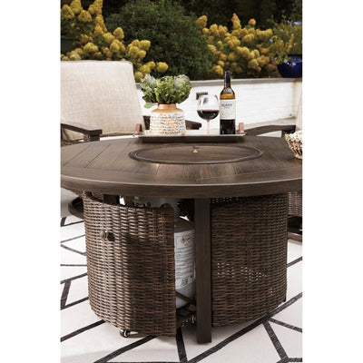 Bayfield 5 Piece Firepit Chat Group - WaterTrendsStore - 84877