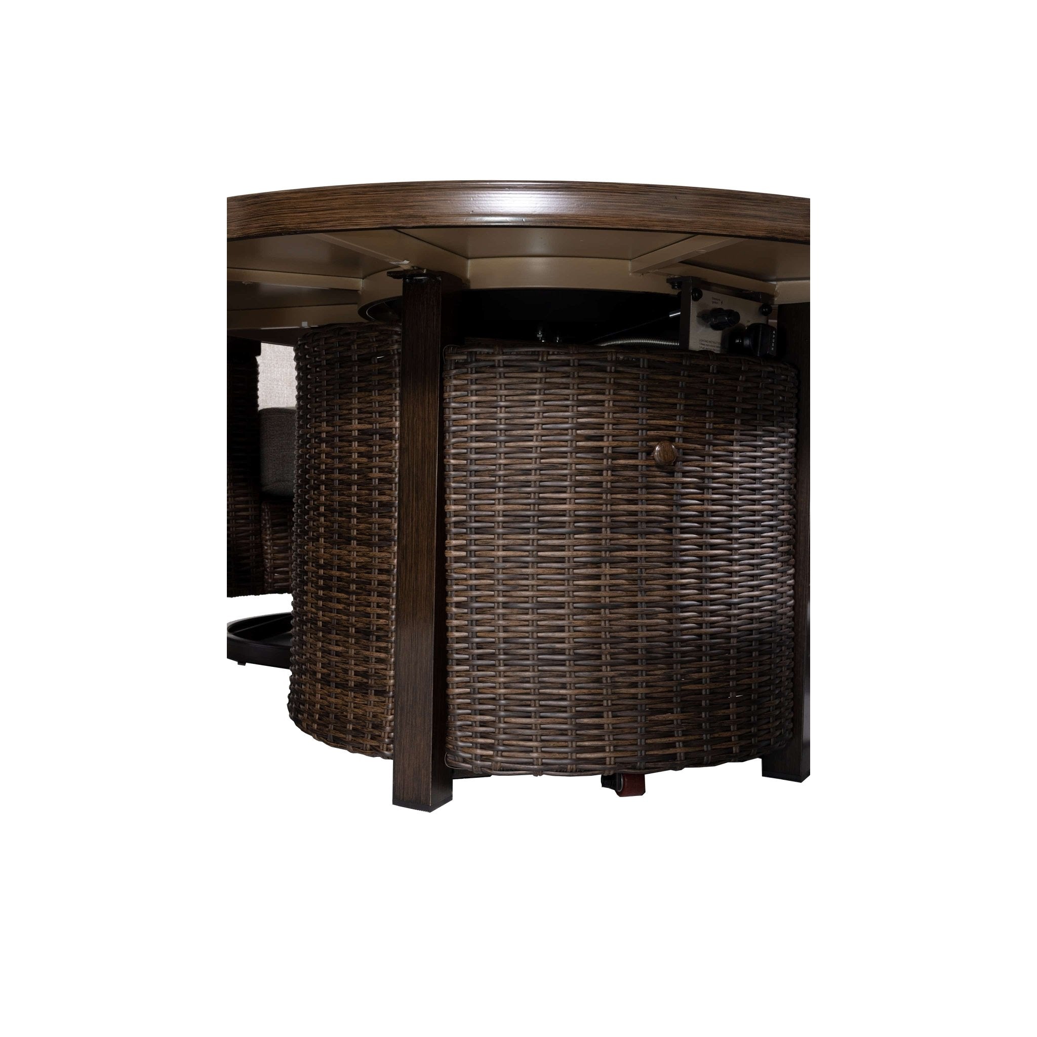 Bayfield 5 Piece Firepit Chat Group - WaterTrendsStore - 84877