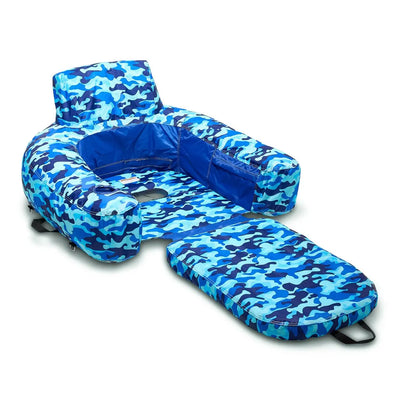 Blue Camo Extendable Lounge Chair - WaterTrendsStore - 2880