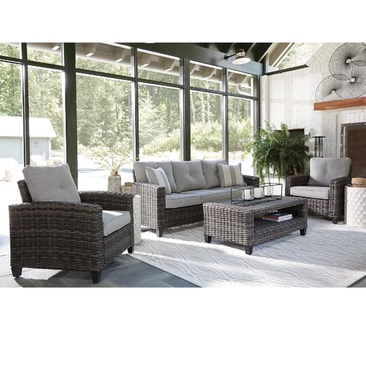 Brookside 4 Piece Sofa Group - WaterTrendsStore - 17845