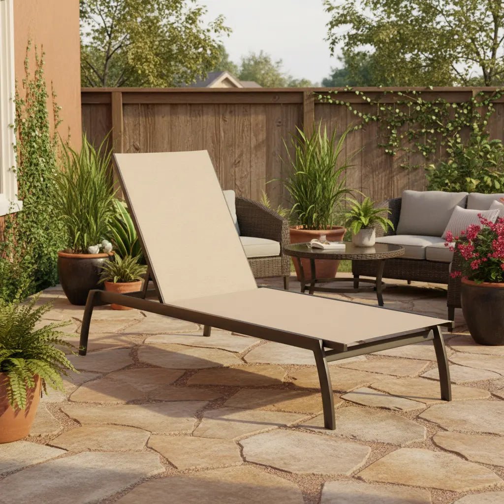 Coastline Oceanna Linen Sling Chaise - WaterTrendsStore - 85657