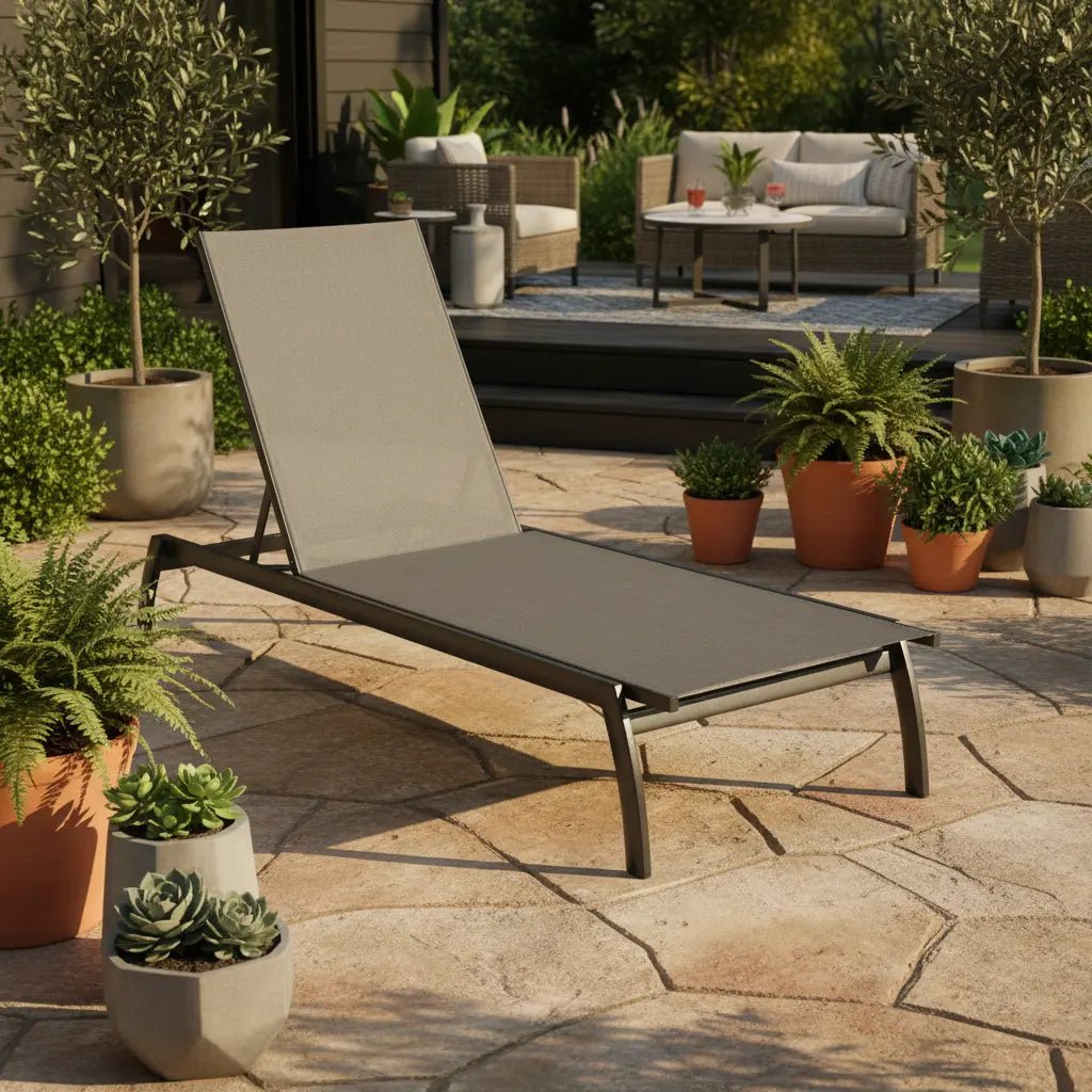 Coastline Titanium Sling Chaise - WaterTrendsStore - 85655