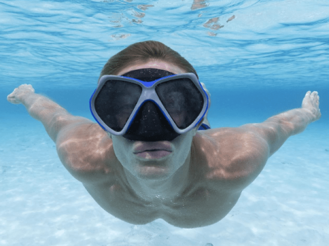 Dominator Pro Mask - WaterTrendsStore - White - 3158