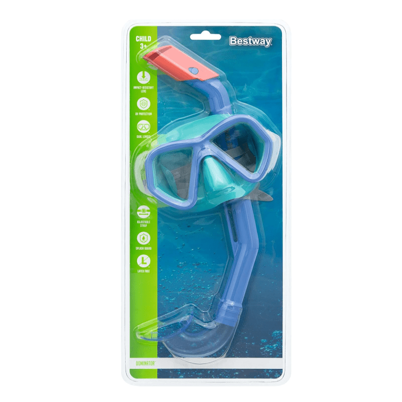 Dominator Snorkel Mask - WaterTrendsStore - Blue - 3086