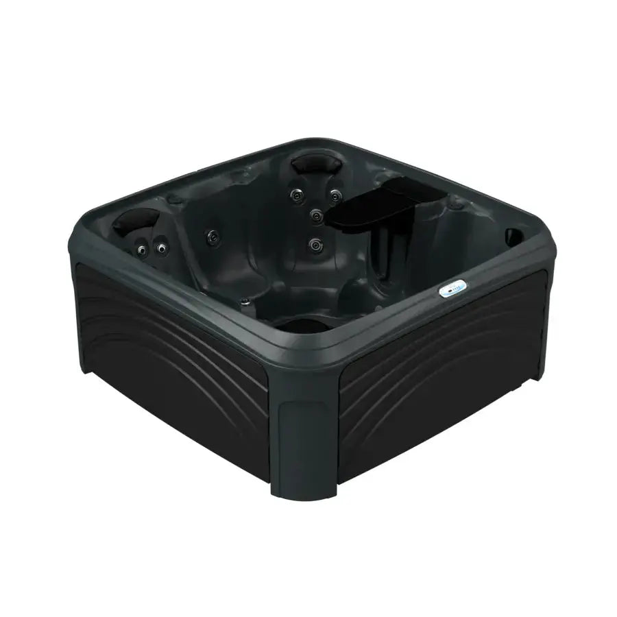 Dreammaker Cabana 2500S - WaterTrendsStore - Black Diamond Spa with Black Panels - 