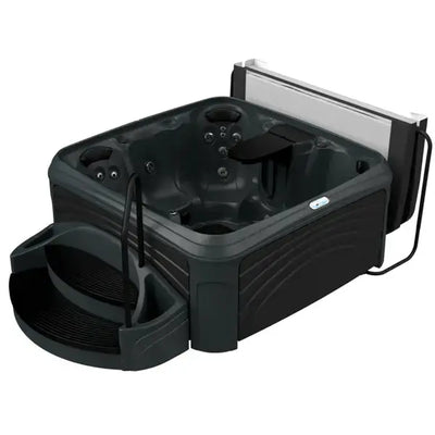 Dreammaker Cabana 3500S Suite - WaterTrendsStore - Black Diamond Spa with Black Panels - 