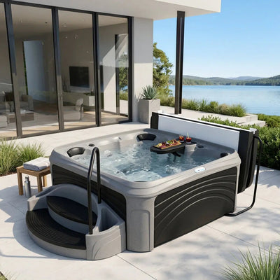 Dreammaker Cabana 3500S Suite - WaterTrendsStore - Sahara Diamond Spa with Coffee Panels - 