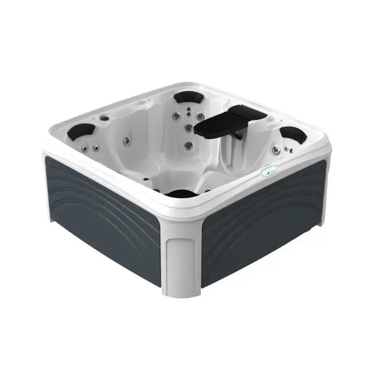 Dreammaker Cabana 3500S - WaterTrendsStore - White Diamond Spa with Gray Panels - 