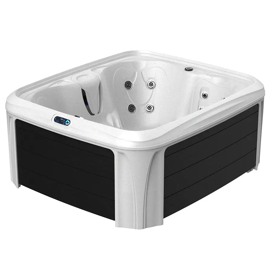 Dreammaker Comfort 2000S - WaterTrendsStore - White Diamond Spa with Black Panels - 