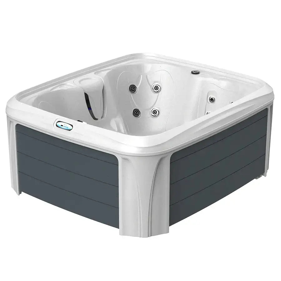 Dreammaker Comfort 2000S - WaterTrendsStore - White Diamond Spa with Gray Panels - 