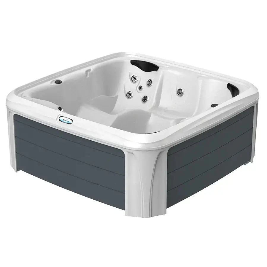 Dreammaker Comfort 2300L - WaterTrendsStore - White Diamond Spa with Gray Panels - 