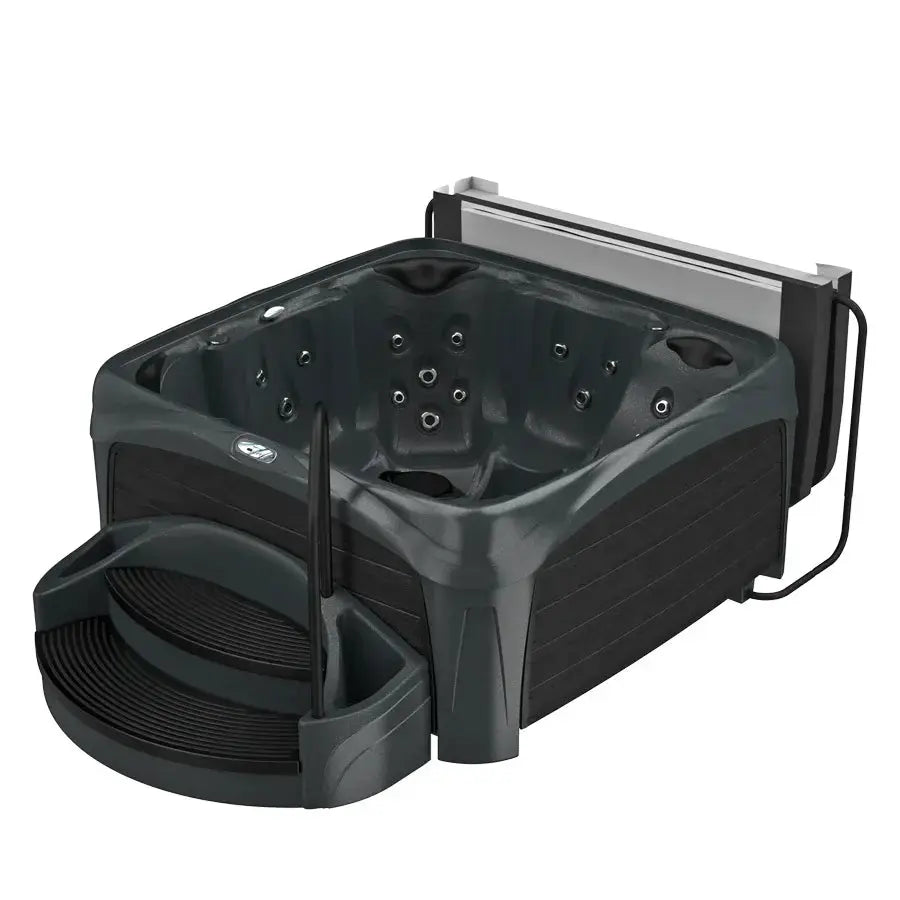 Dreammaker Crossover 730L Suite - WaterTrendsStore - Black Diamond Spa with Black Panels - 