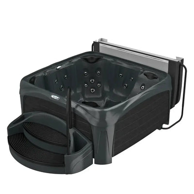 Dreammaker Crossover 730L Suite - WaterTrendsStore - Black Diamond Spa with Black Panels - 