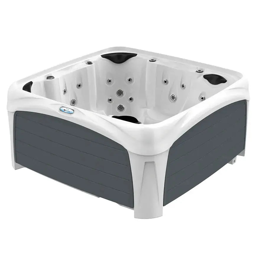 Dreammaker Crossover 730L - WaterTrendsStore - White Diamond Spa with Gray Panels - 