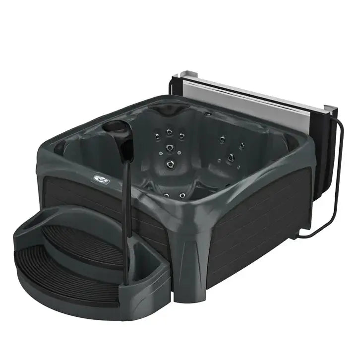 Dreammaker Crossover 740S Suite - WaterTrendsStore - Black Diamond Spa with Black Panels - 
