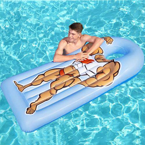 Face Flip Inflatable Mattress - WaterTrendsStore - 1224