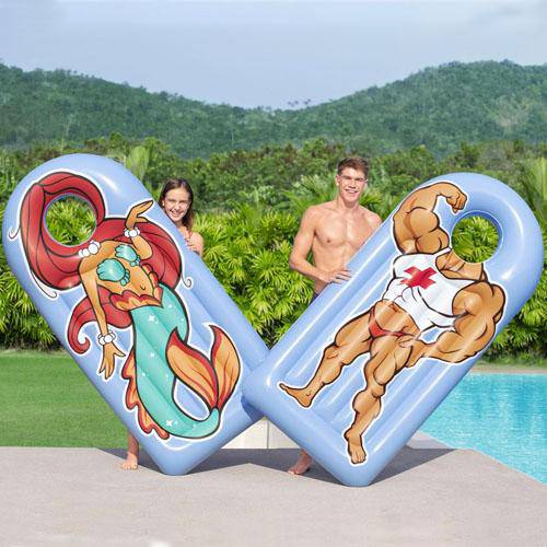 Face Flip Inflatable Mattress - WaterTrendsStore - 1224