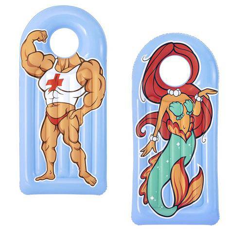 Face Flip Inflatable Mattress - WaterTrendsStore - 1224